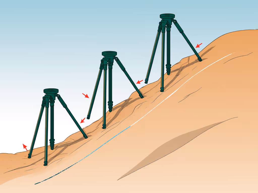 uneven_terrain_tripod_setup_showing_leg_splay_adjustments