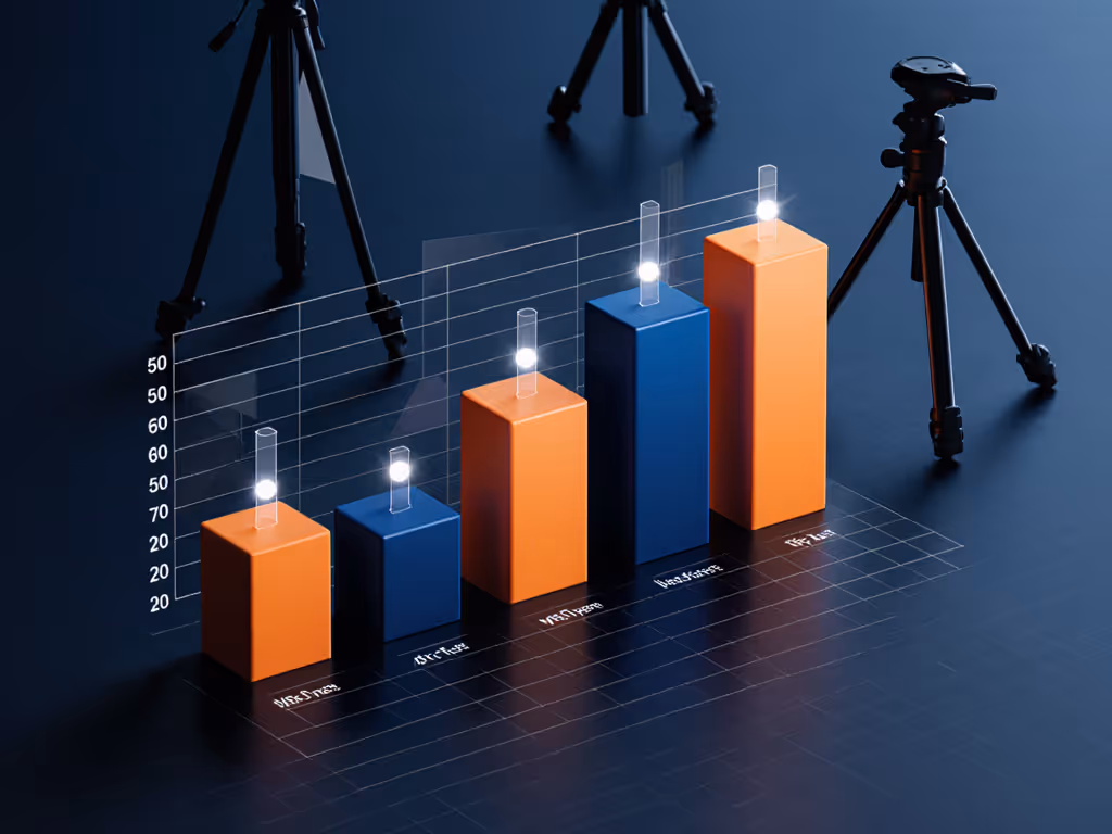 stability-per-dollar analysis chart showing tripod performance metrics