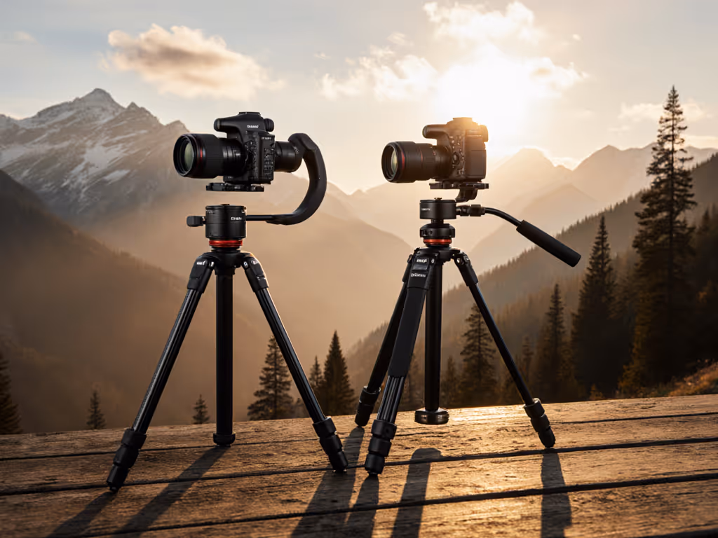 Best Ball Tripod Head Alternatives: Gimbal vs Fluid Compared