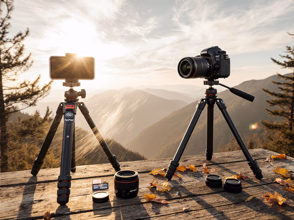 Phone or DSLR? Real Stability Per Ounce in Travel Tripods